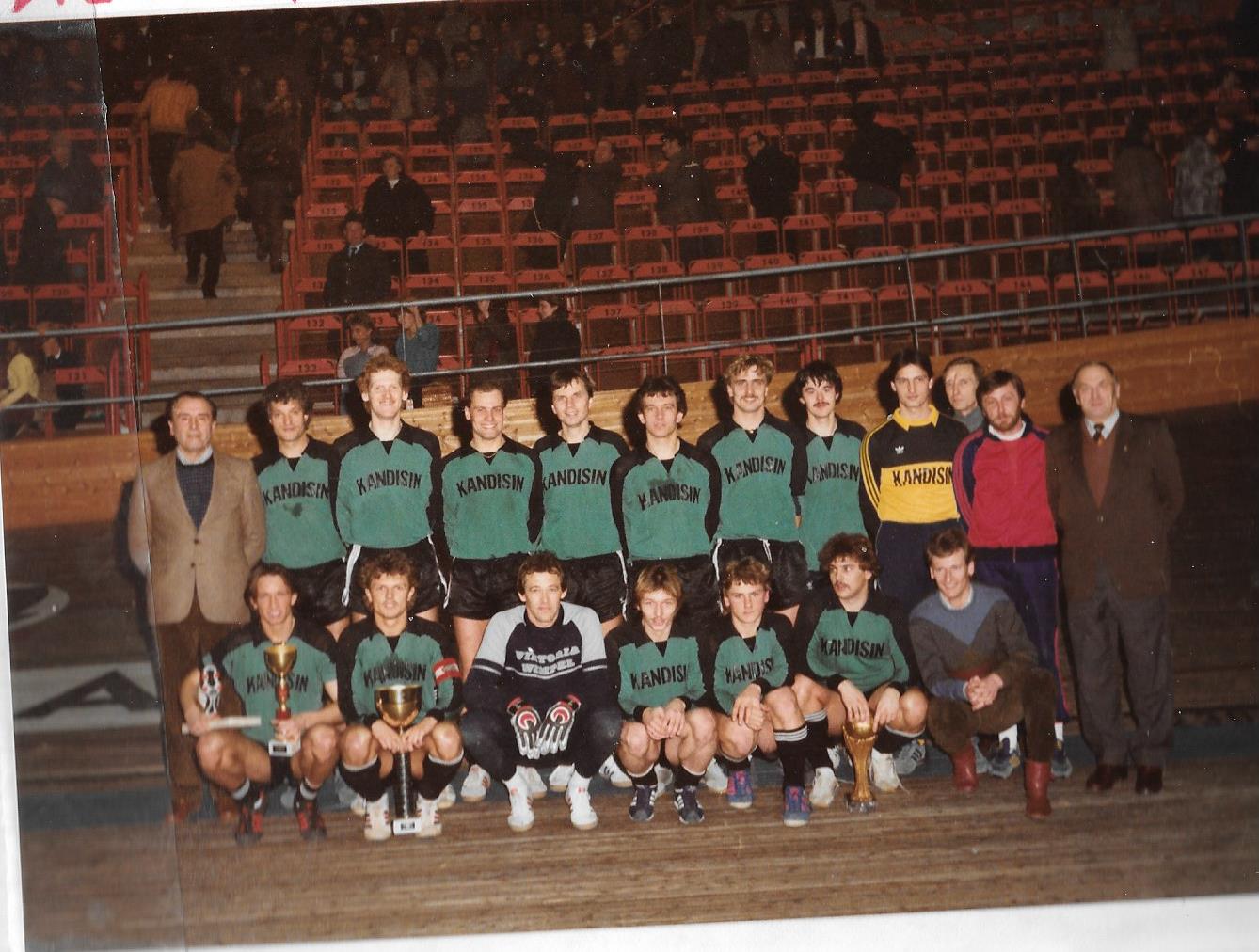 WFV Hallentunier Siegermannschaft 1984